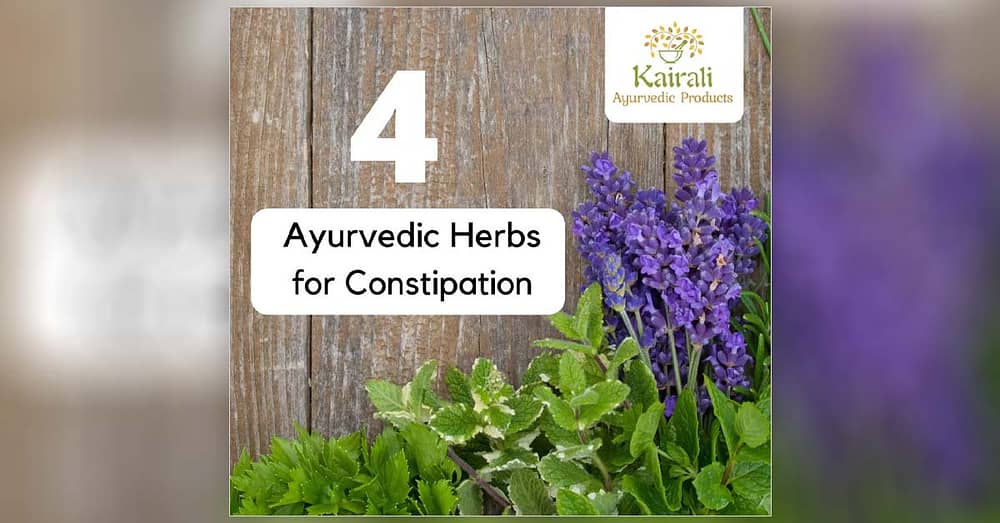 Ayurvedic Herbs for Constipation